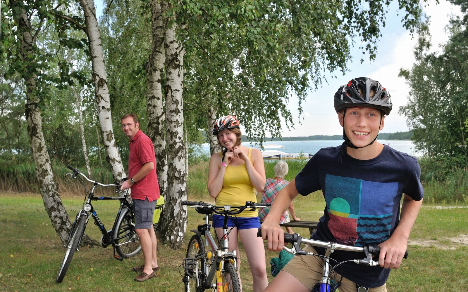 Radtour um den Halbendorfer See, Foto: Nada Quenzel