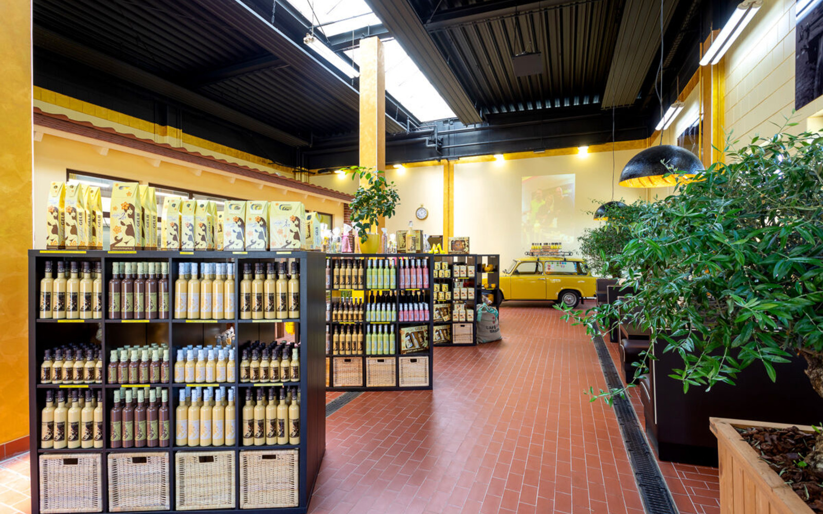 Obchod s likérem scharfesGelb, foto: scharfesGelb