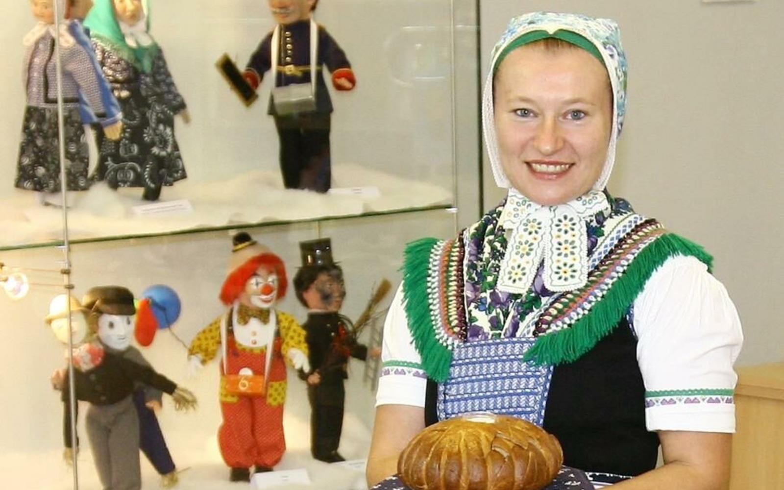 Tradiční uvítání s chlebem a solí v Srbském kulturním centru Schleife, foto: Srbské kulturní centrum