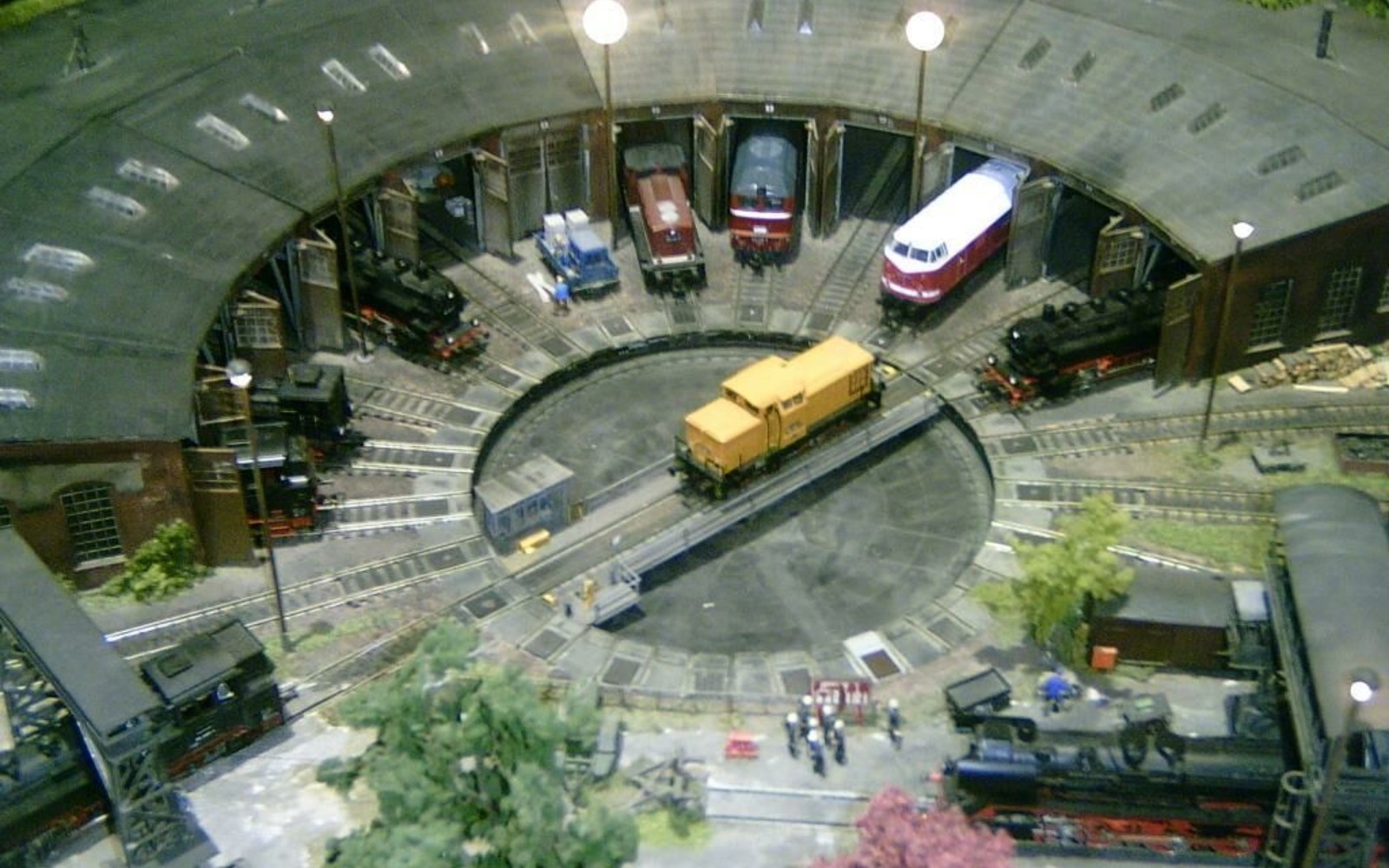 Výstava modelových železnic v Neupetershainu, foto: Spolek modelové železnice, modelářství a panenek Neupetershain
