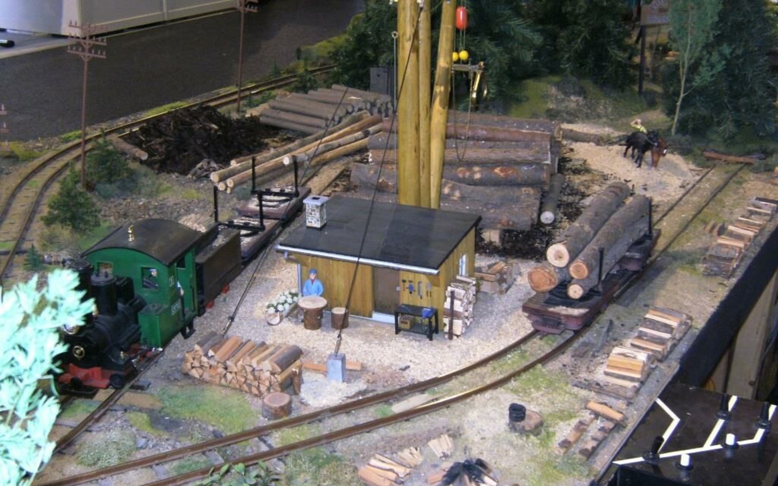 Výstava modelových železnic v Neupetershainu, foto: Spolek modelové železnice, modelářství a panenek Neupetershain
