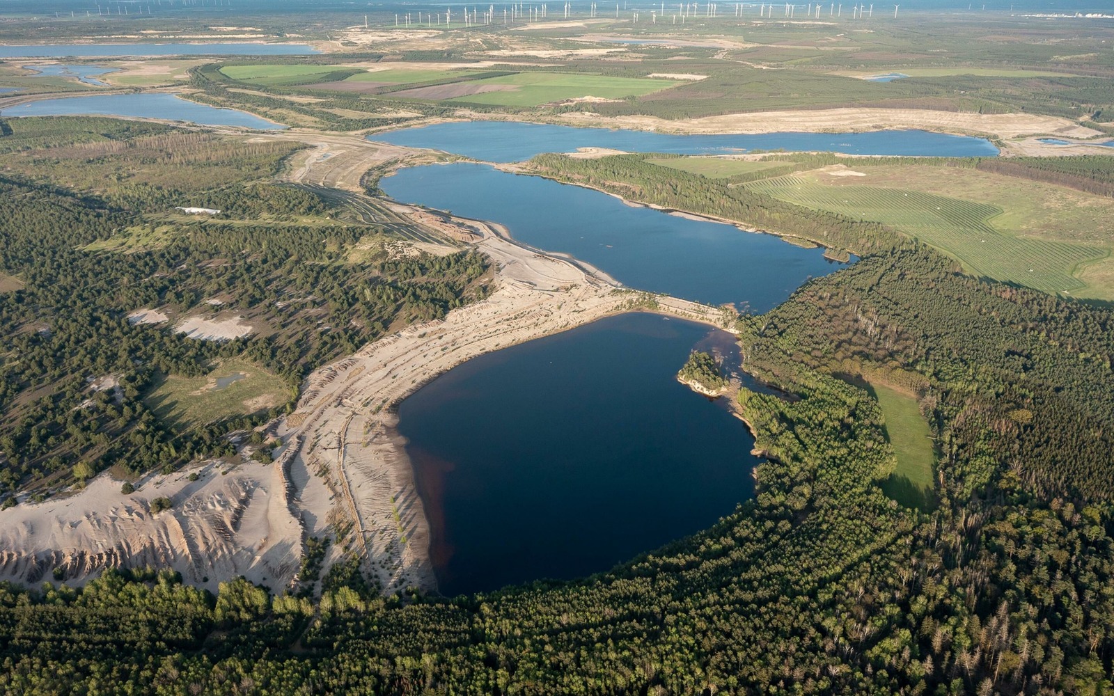 Naturparadies Grünhaus / Tagebauseen, Foto: Frank Leo / fokus natur, Lizenz: NABU-Stiftung Nationales Naturerbe