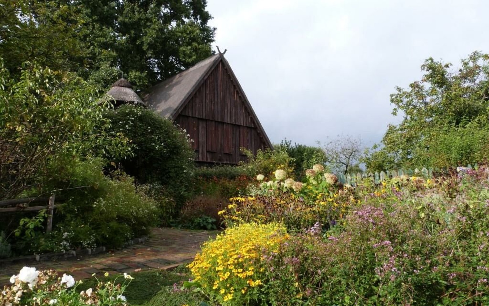 Schrotholzscheune in Bergen, Foto: Katja Wersch