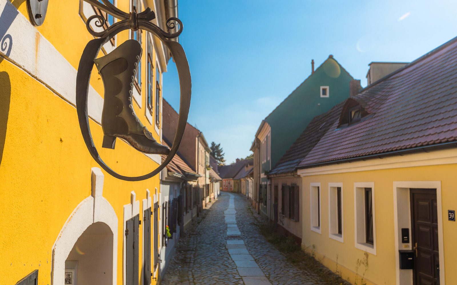Lange Straße in Hoyerswerda, Foto: G. Menzel