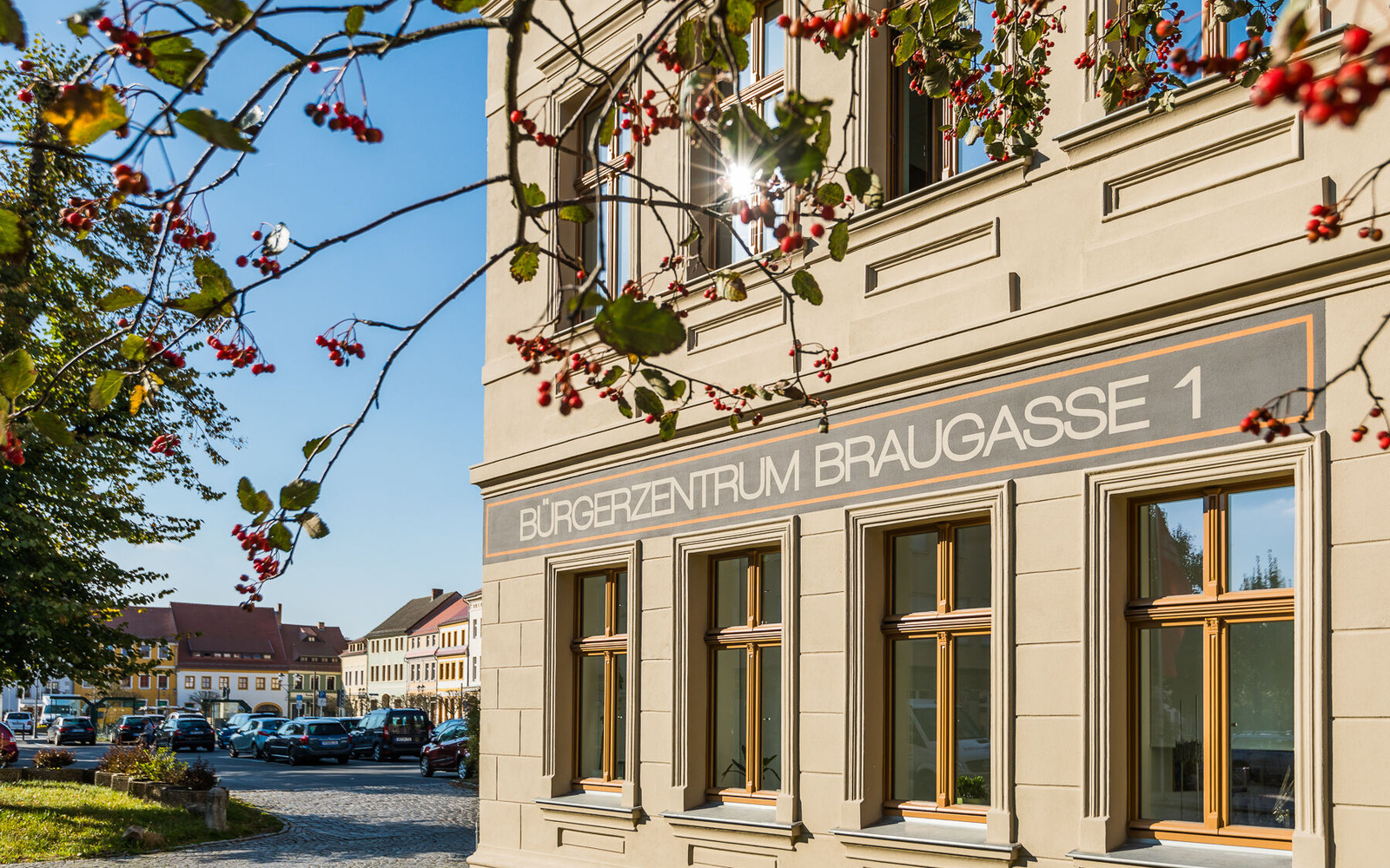 Bürgerzentrum in Hoyerswerda, Foto: G. Menzel