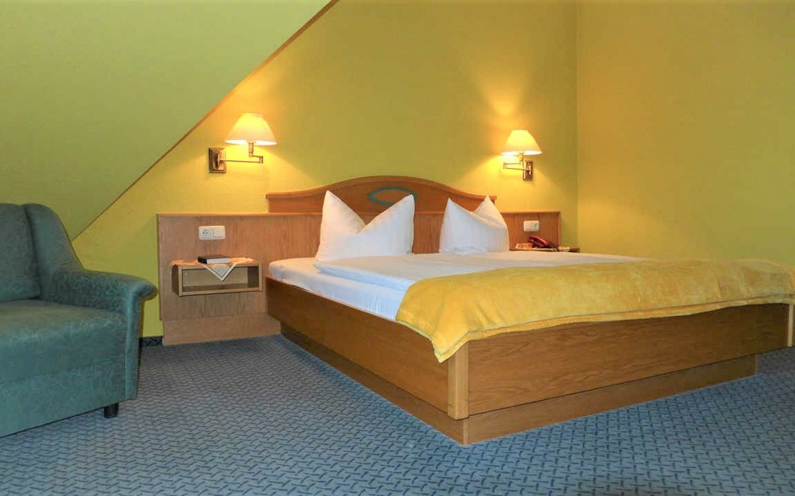 Doppelzimmer, Foto: F. Salomo, Lizenz: Landhotel Neuwiese