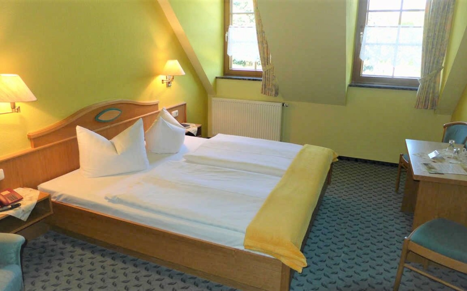 Doppelzimmer, Foto: F. Salomo, Lizenz: Landhotel Neuwiese