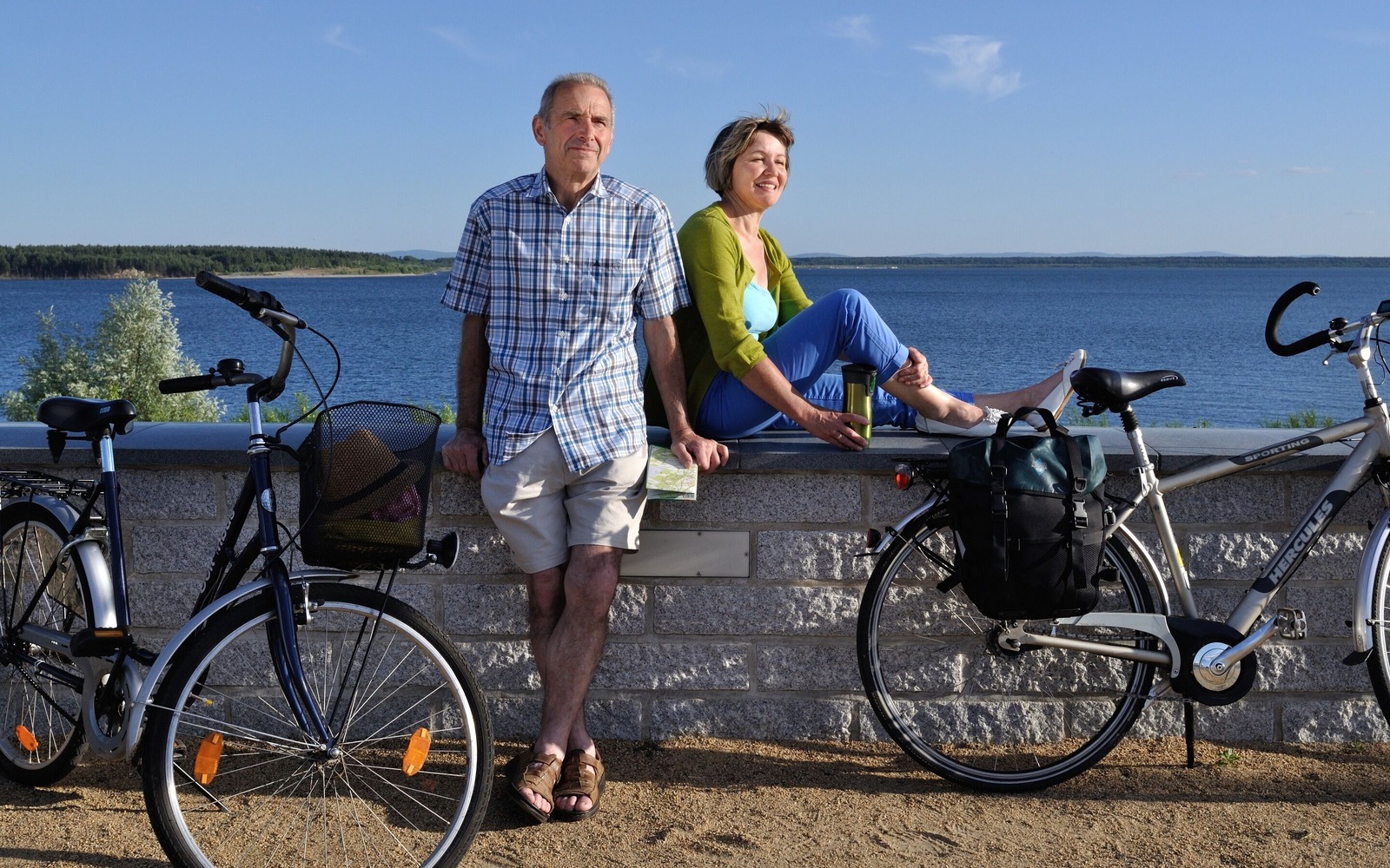 Strandpromenade am Bärwalder See, Foto: Nada Quenzel, Lizenz: Tourismusverband Lausitzer Seenland e.V.