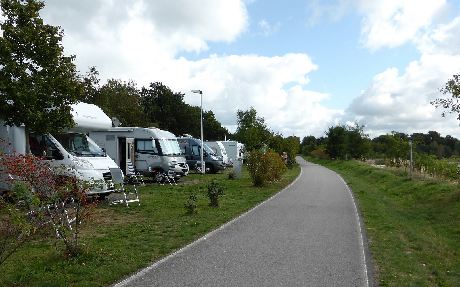 Camping and caravan paradise Dreiweiberner See-Each pitch with direct view of the lake, Foto: Ringo Kloß, Lizenz: Camping- und Caravanparadies Dreiweiberner See