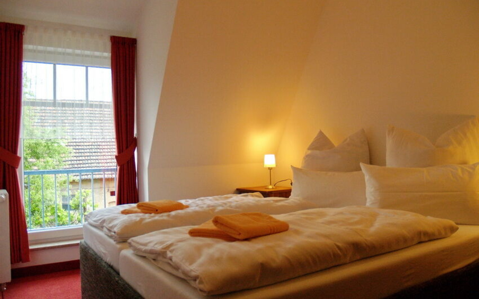 Schlafbereich große Ferienwohnung, Foto: Ferienhof Radlerslust