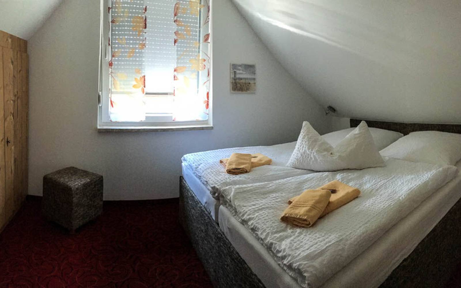 Schlafbereich Ferienhäuser, Foto: Ferienhof Radlerslust