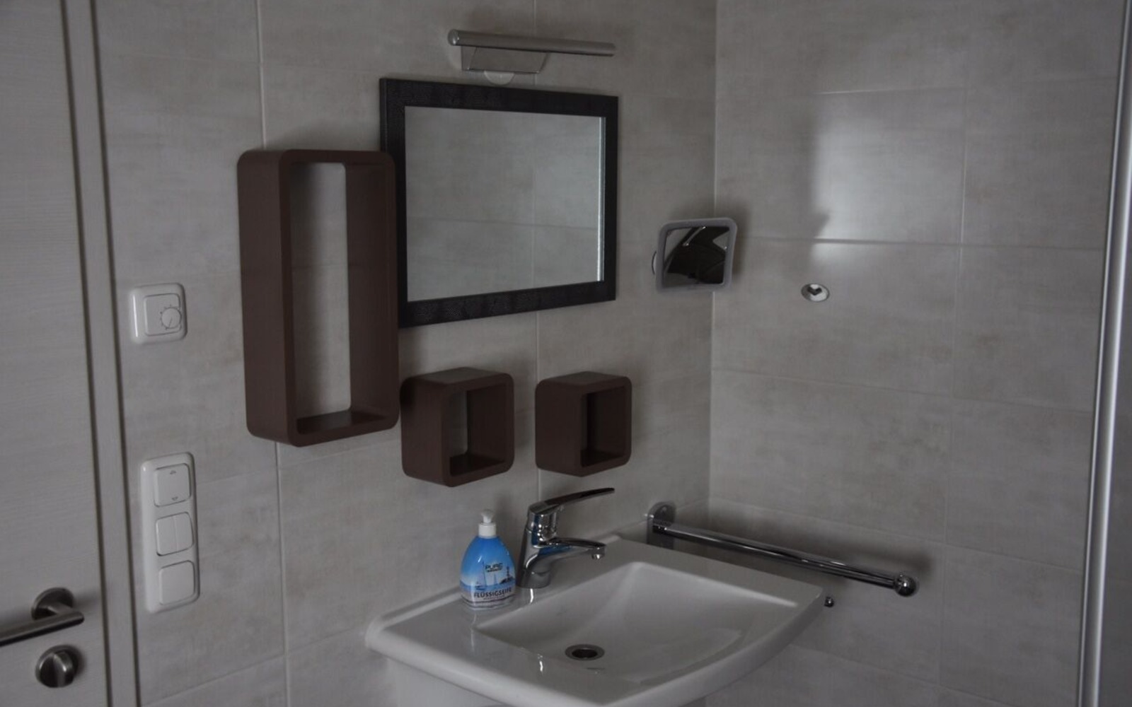 Badezimmer - FW Südseite, Foto: Ferienhaus Schilfblume