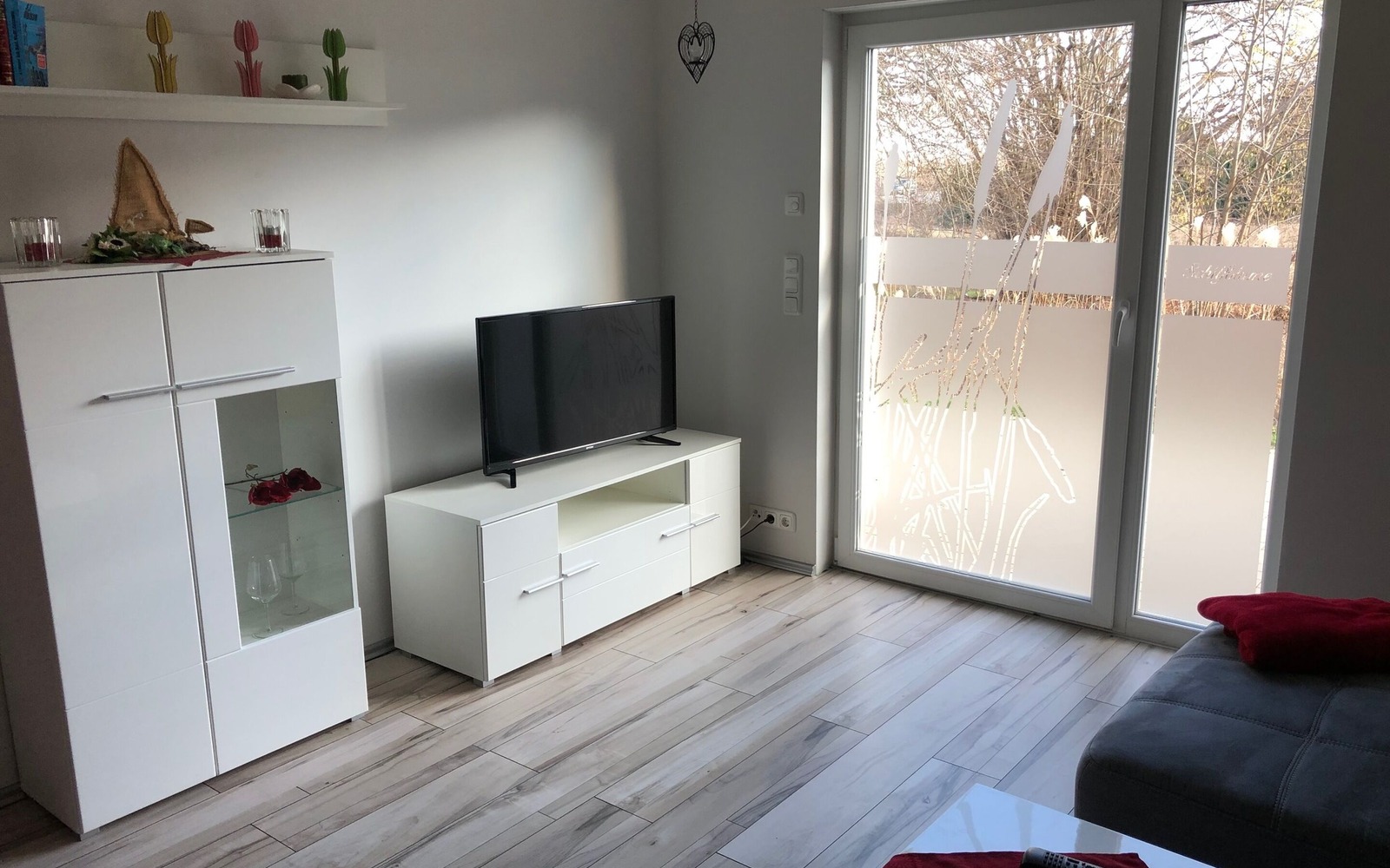 Wohnbereich - FW Nordseite, Foto: Ferienhaus Schilfblume