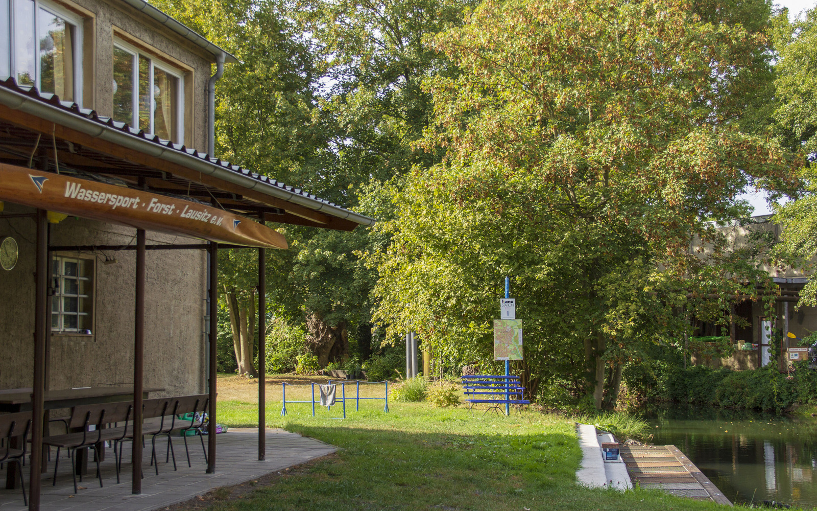 Liegeplatz Wassersport Forst e. V., Foto: TMB-Fotoarchiv/ScottyScout