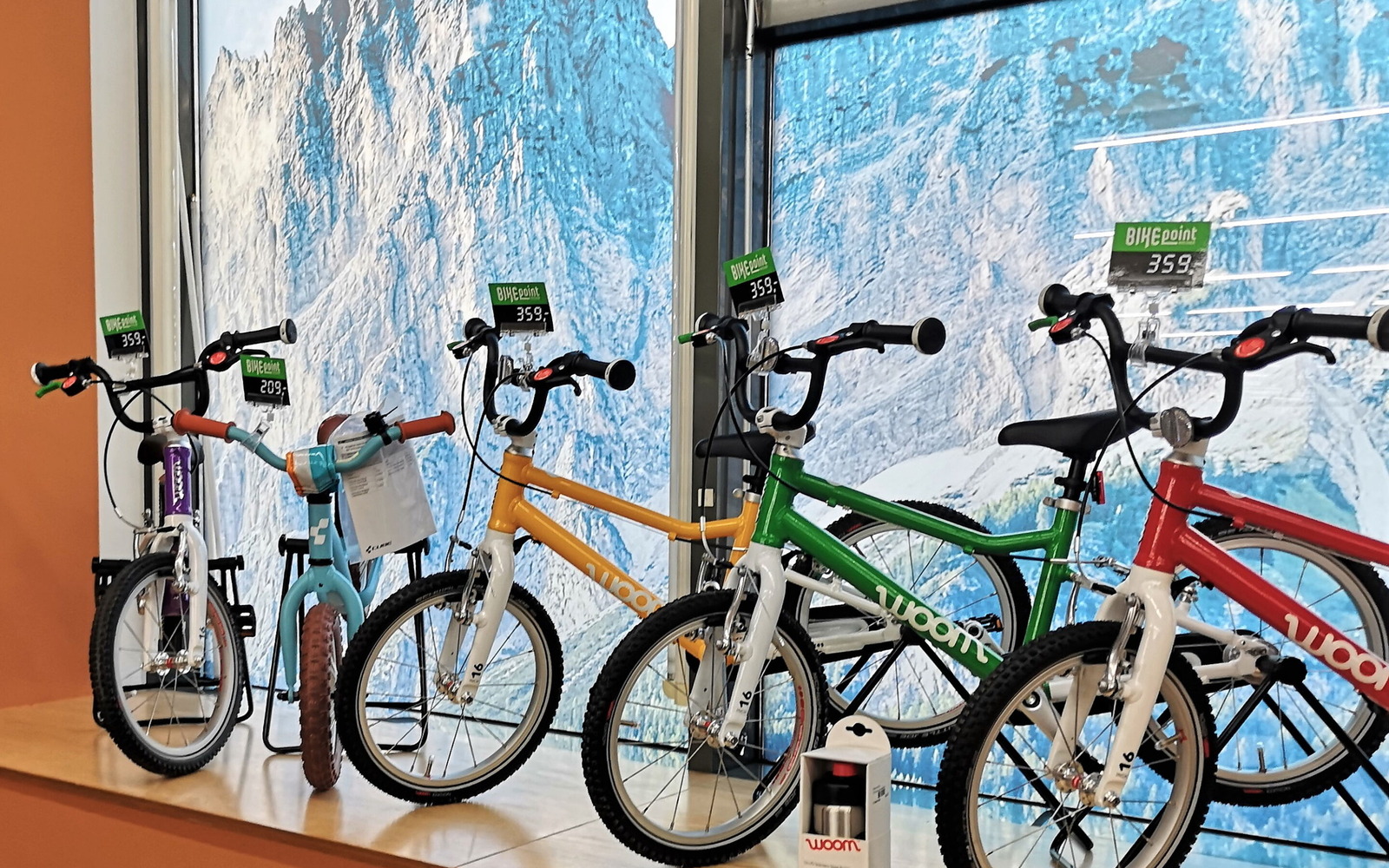 Kinderräder, Foto: Heidi Mischke, Lizenz: BIKEpoint Wiesner