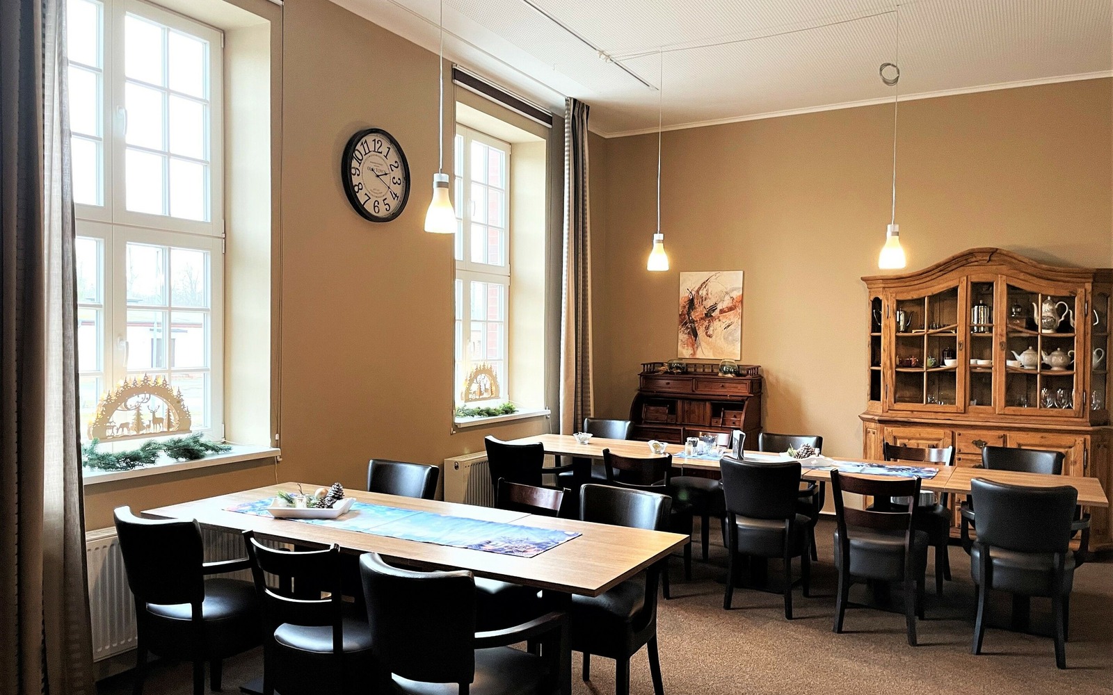 Frühstücksraum Nummer 1, Foto: Ulrike Haselbauer, Lizenz: Tourismusverband Lausitzer Seenland e.V.
