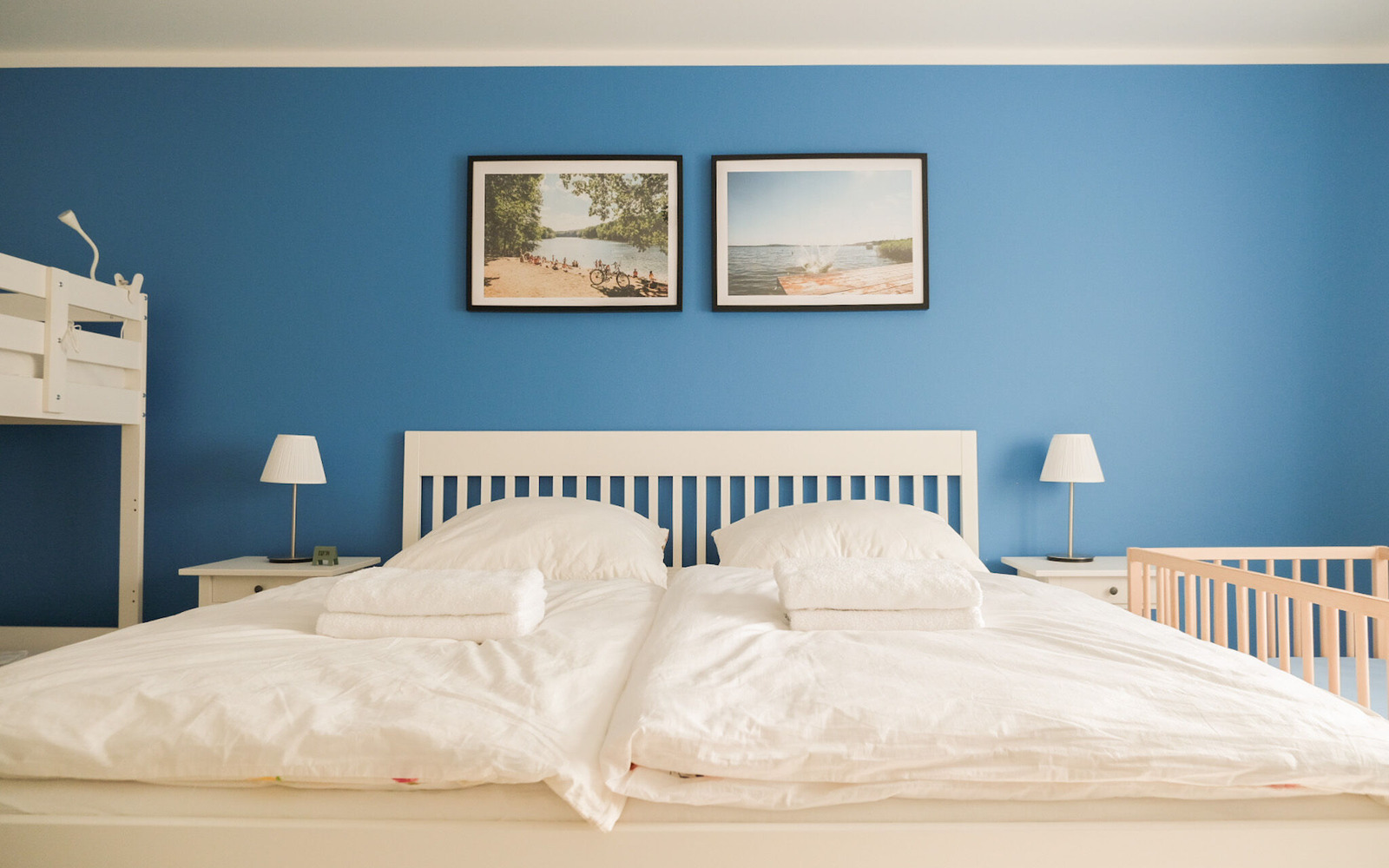 Schlafzimmer in Ferienwohnung Anne im Haus Hummel, Foto: Familie Fischer, Lizenz: Familie Fischer