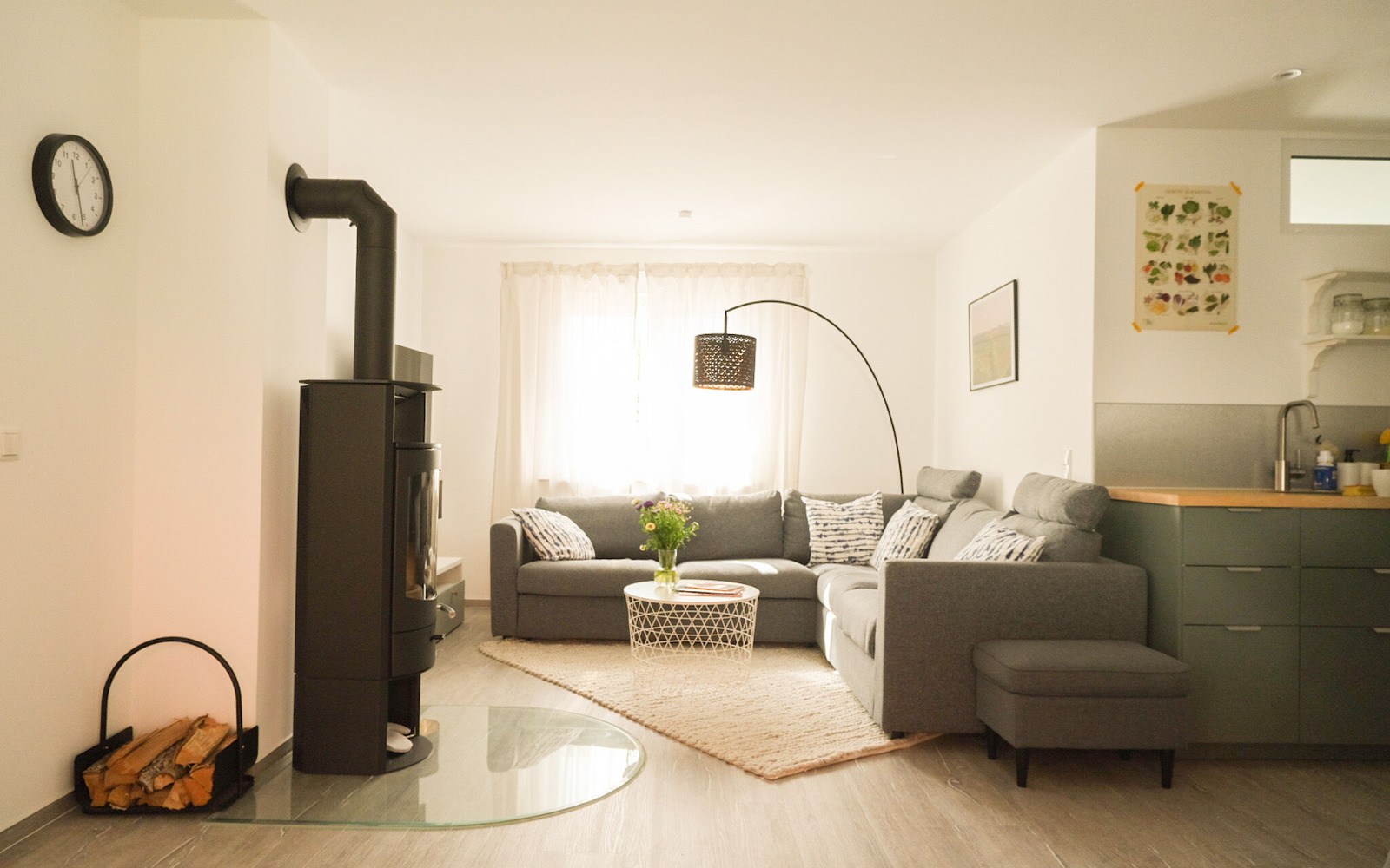 Wohnzimmer in Ferienwohnung Anne im Haus Hummel, Foto: Familie Fischer, Lizenz: Familie Fischer