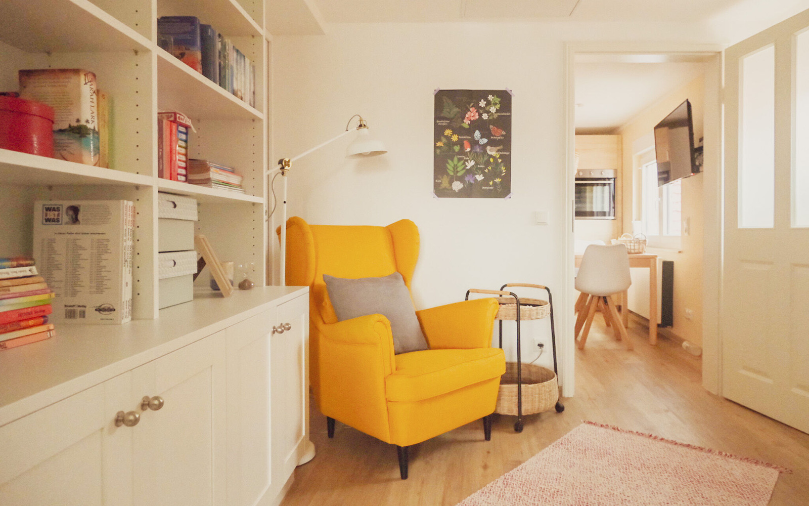 Leseecke in Ferienwohnung Lieseim Haus Hummel, Foto: Familie Fischer, Lizenz: Familie Fischer