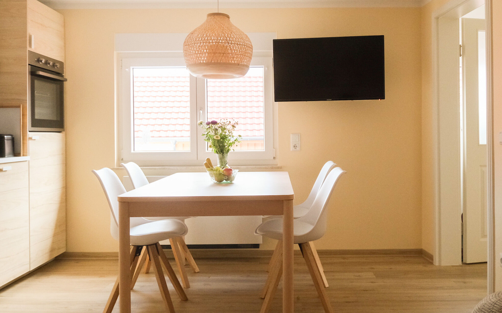 Essbereich Ferienwohnung Liese im Haus Hummel, Foto: Familie Fischer, Lizenz: Familie Fischer