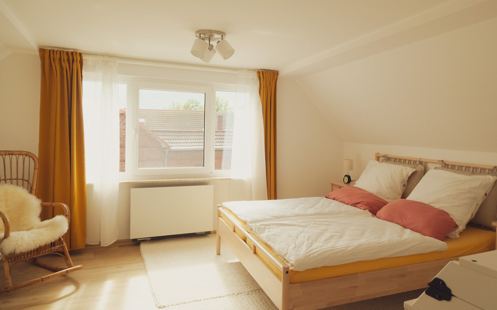 Schlafzimmer in Ferienwohnung Liese im Haus Hummel, Foto: Familie Fischer, Lizenz: Familie Fischer