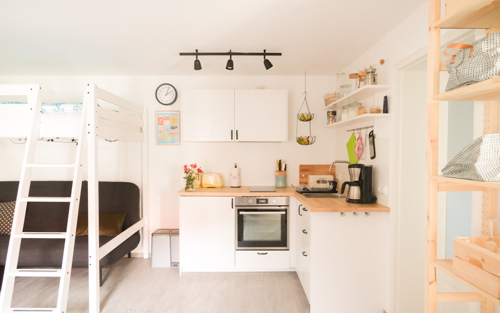 Wohnküche in Ferienwohnung Dora im Haus Hummel, Foto: Familie Fischer, Lizenz: Familie Fischer