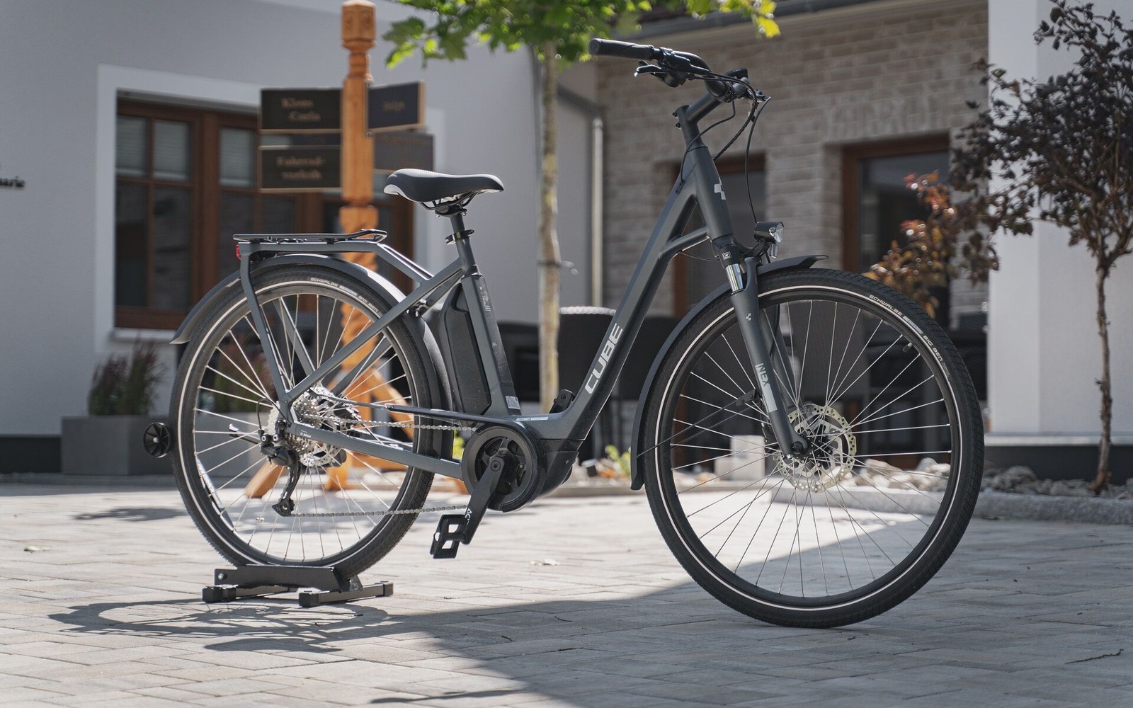 Beispielbild E-Bike, Foto: Nick Jantschke, Lizenz: Burghof Apartments Hoyerswerda