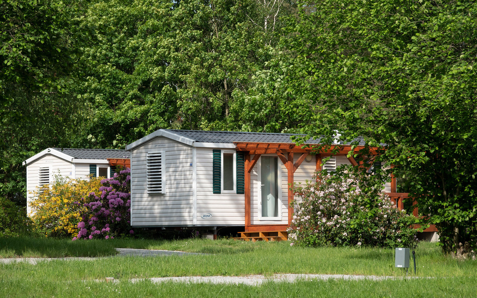 Mobile homes, Foto: H.P. Berwig 2019, Lizenz: ZV Erholungsgebiet Halbendorfer See