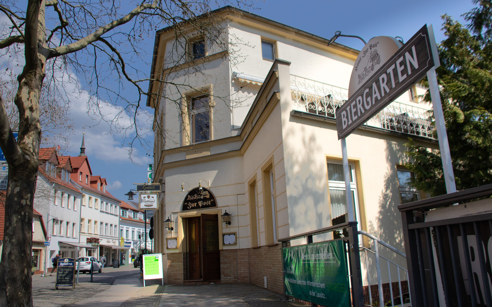 Eingang "Hotel zur Post", Foto: Laila Wentworth, Lizenz: Laila Wentworth