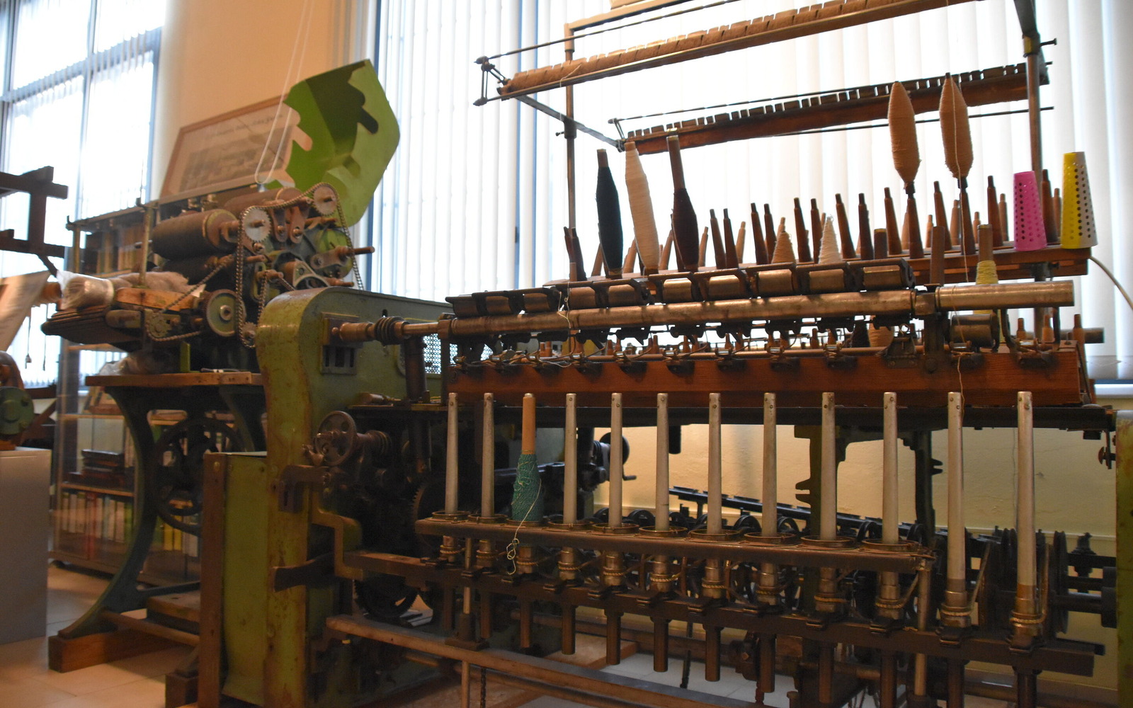 Ausstellung Gubener Tuche, Foto: Gubener Tuche und Chemiefasern e.V., Lizenz: Gubener Tuche und Chemiefasern e.V.