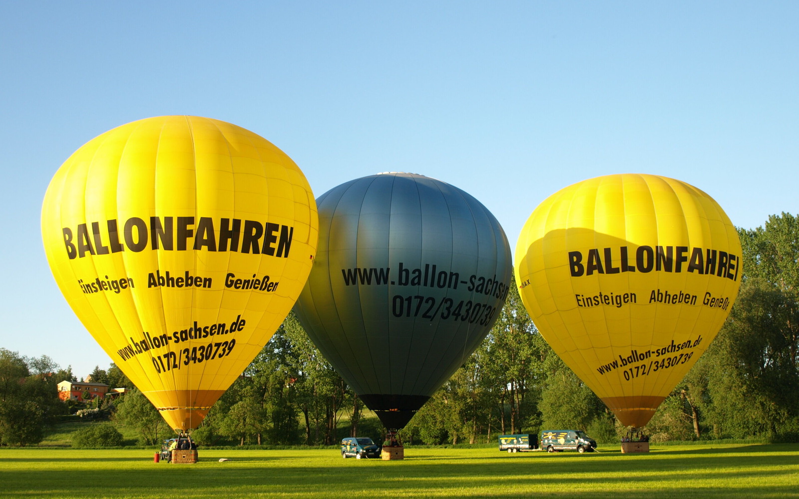 Start von Ballon-Sachsen, Foto: Großmann, Jens, Lizenz: Ballon-Sachsen GmbH