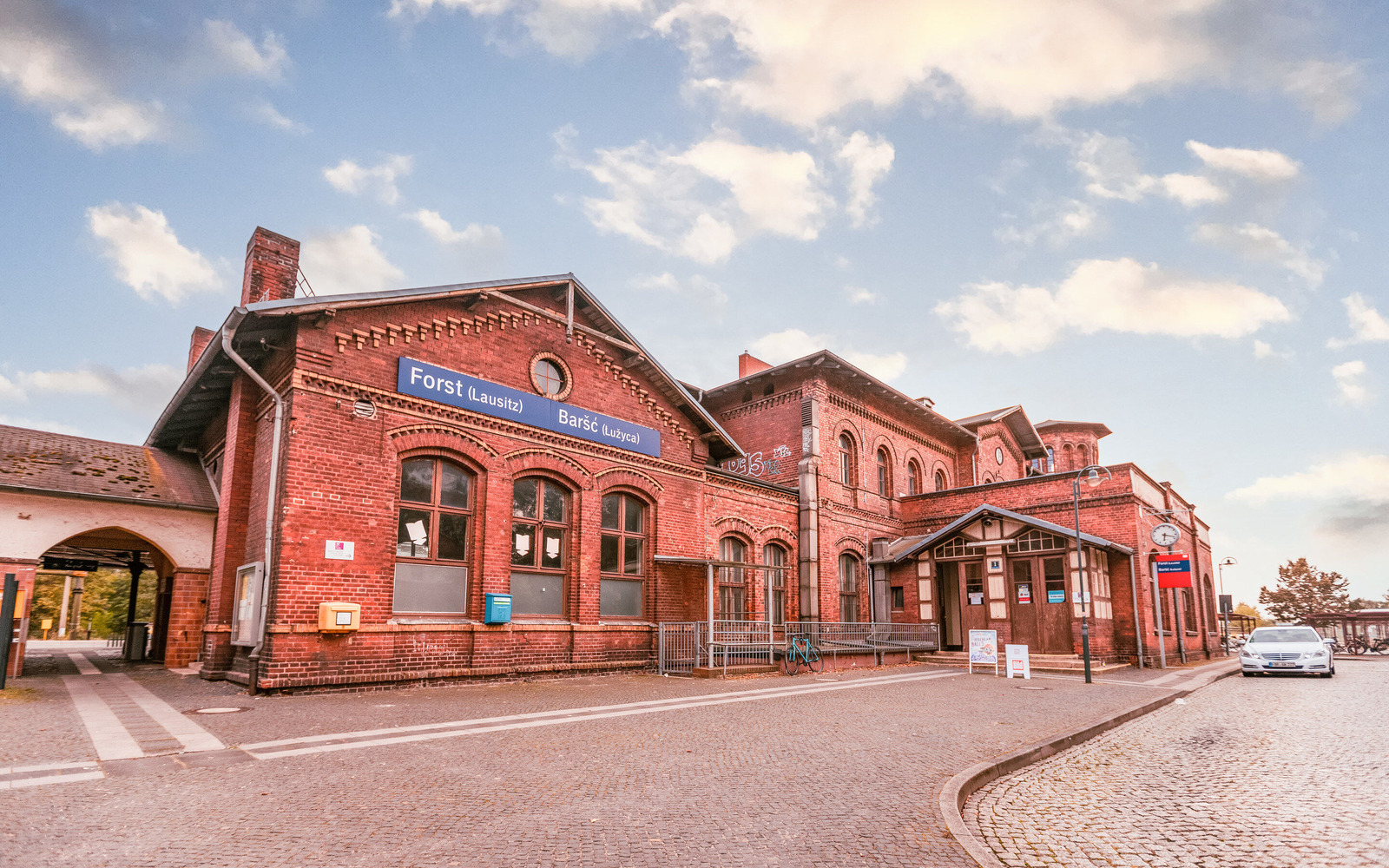 Bahnhof in Forst (Lausitz), Foto: Patrick Lucia, Lizenz: PatLografie
