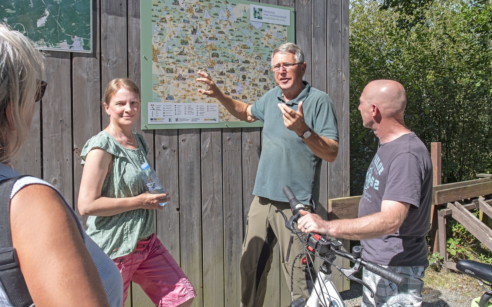 Station am Aussichtsturm Dubringer Moor, Foto: Nada Quenzel, Lizenz: Tourismusverband Lausitzer Seenland e.V./ Touristinformation Hoyerswerda