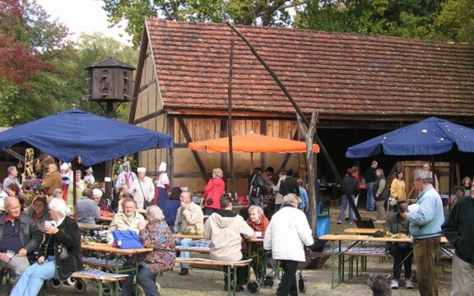 Herbstfest auf der bäuerlichen Hofanlage vom Schloss Spremberg