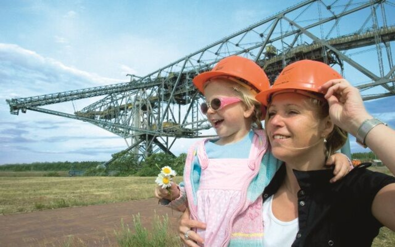 Abraumförderbrücke F60, Foto: D. Seidel, Lizenz: D. Seidel
