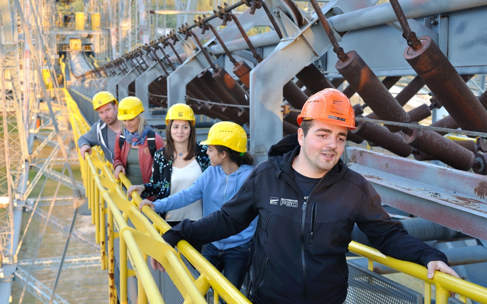Besucherbergwerk F60 - Führung, Foto: LKEE_Andreas Franke, Lizenz: LKEE_Andreas Franke