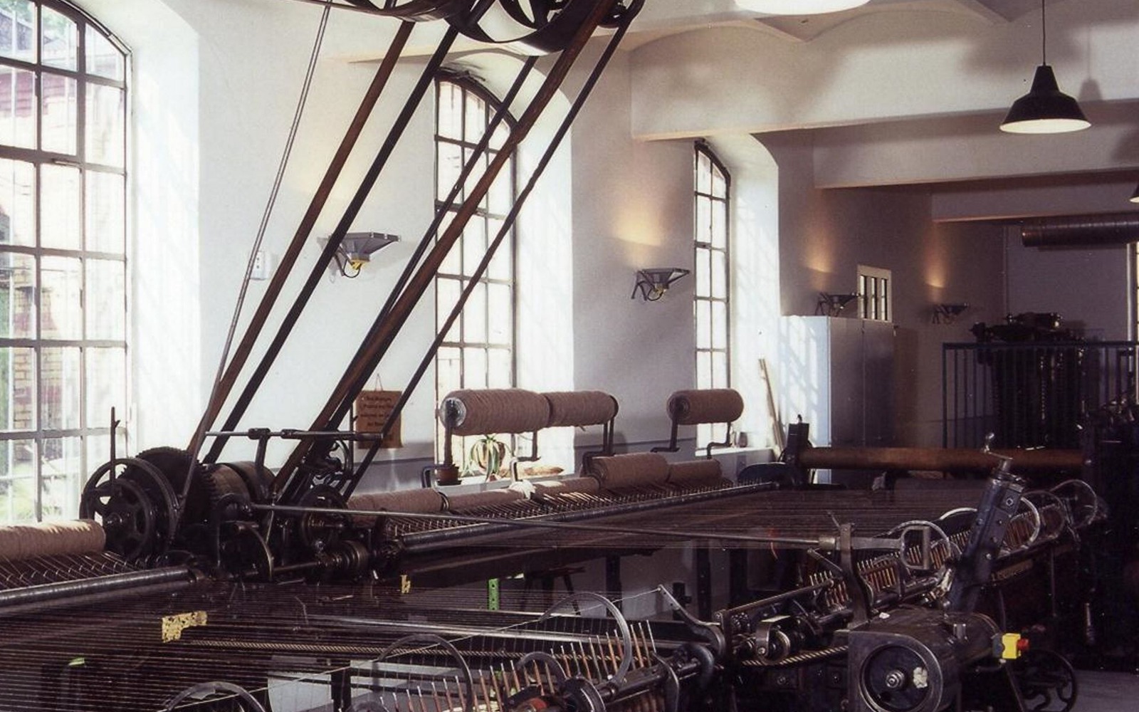 Brandenburgisches Textilmuseum Forst (Lausitz) - Streichgarnselfaktor, Foto: Brandenburgisches Textilmuseum Forst (Lausitz)