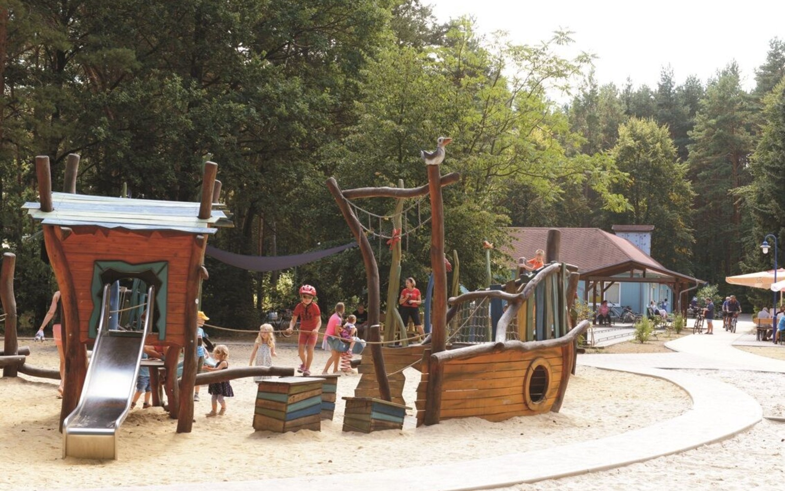Spielgarten, Foto: Hüttner, Lizenz: Zweckverband Lausitzer Seenland Brandenburg