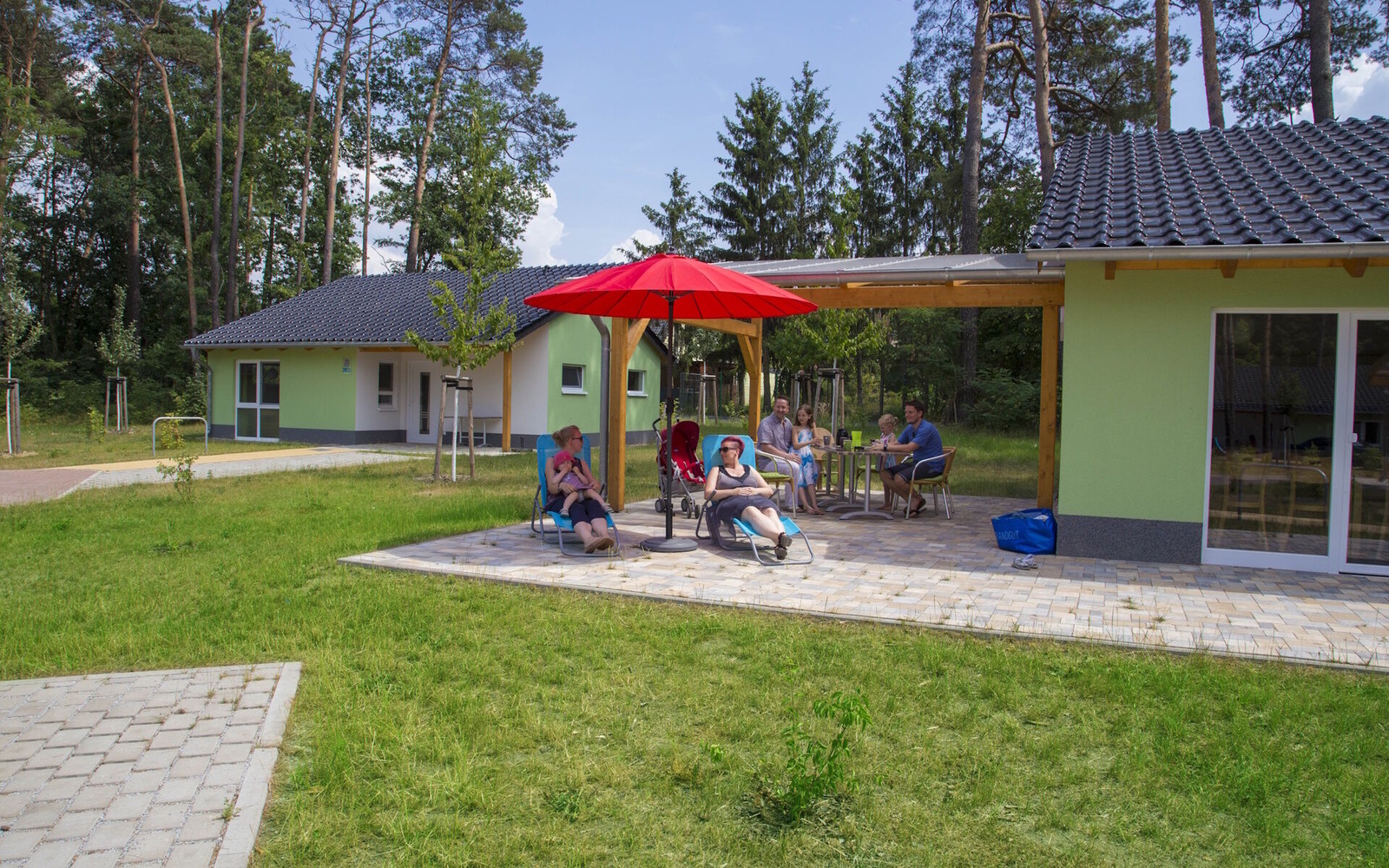 Villa Außenansicht, Foto: Harry Müller, Lizenz: Zweckverband Lausitzer Seenland Brandenburg