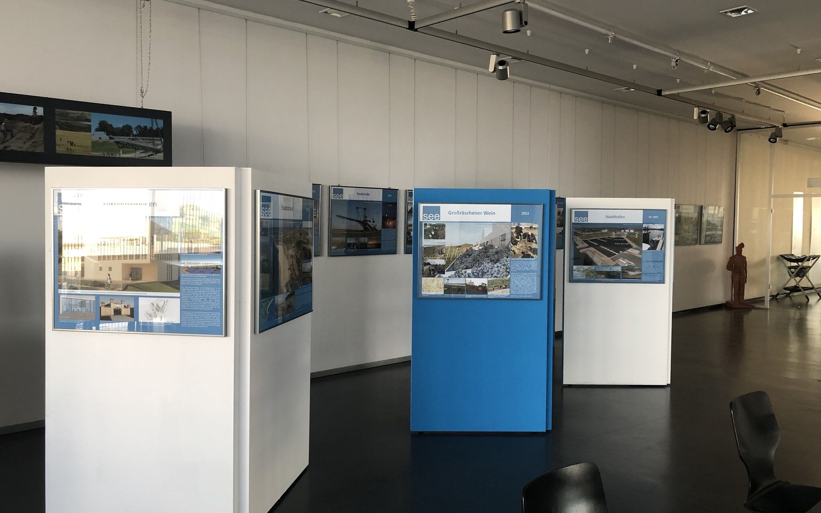Ausstellung Landschaftswandel , Foto: Nicole Wiese, Lizenz: IBA-Terrassen GmbH