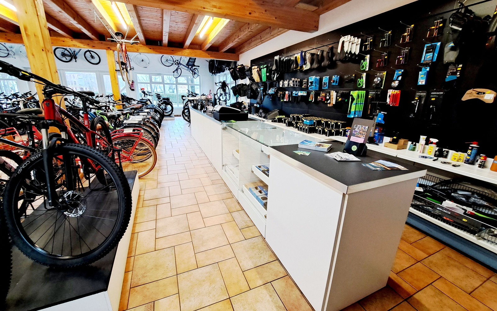 Innenansicht Fahrradhaus Marquardt, Foto: N. Dittrich, Lizenz: Tourismusverband Lausitzer Seenland e.V.