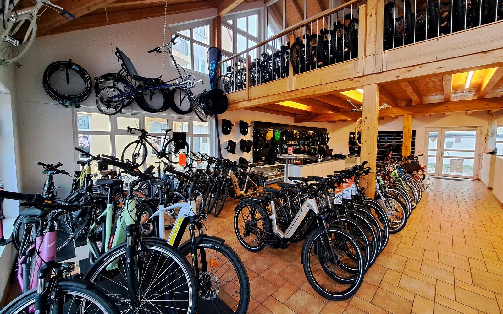 Innenansicht Fahrradhaus Marquardt, Foto: N. Dittrich, Lizenz: Tourismusverband Lausitzer Seenland e.V.