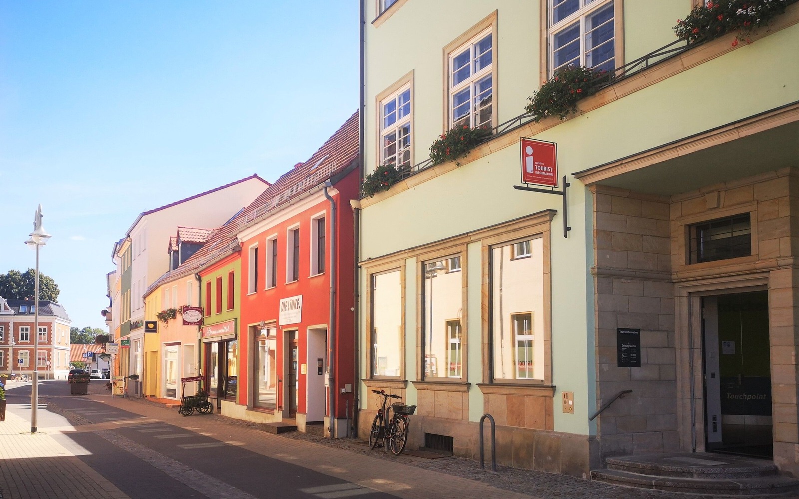 Außenansicht Touristinformation, Foto: Touristinformation Senftenberg, Lizenz: Touristinformation Senftenberg