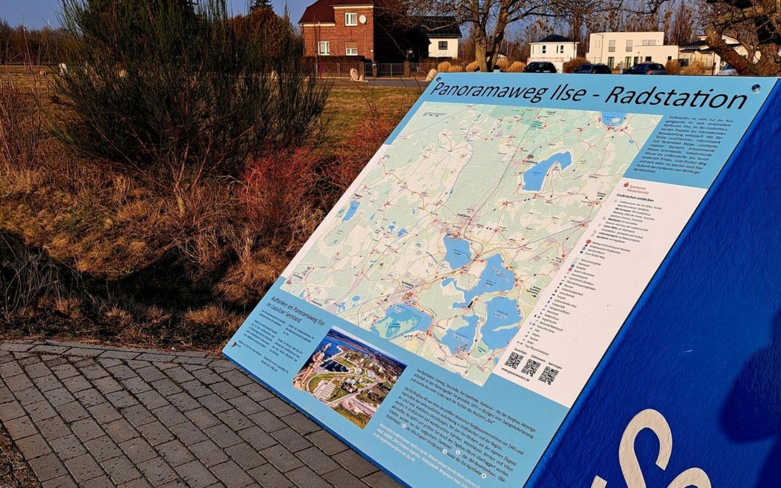 Standort der Radstation, Foto: N. Dittrich, Lizenz: Tourismusverband Lausitzer Seenland e.V.