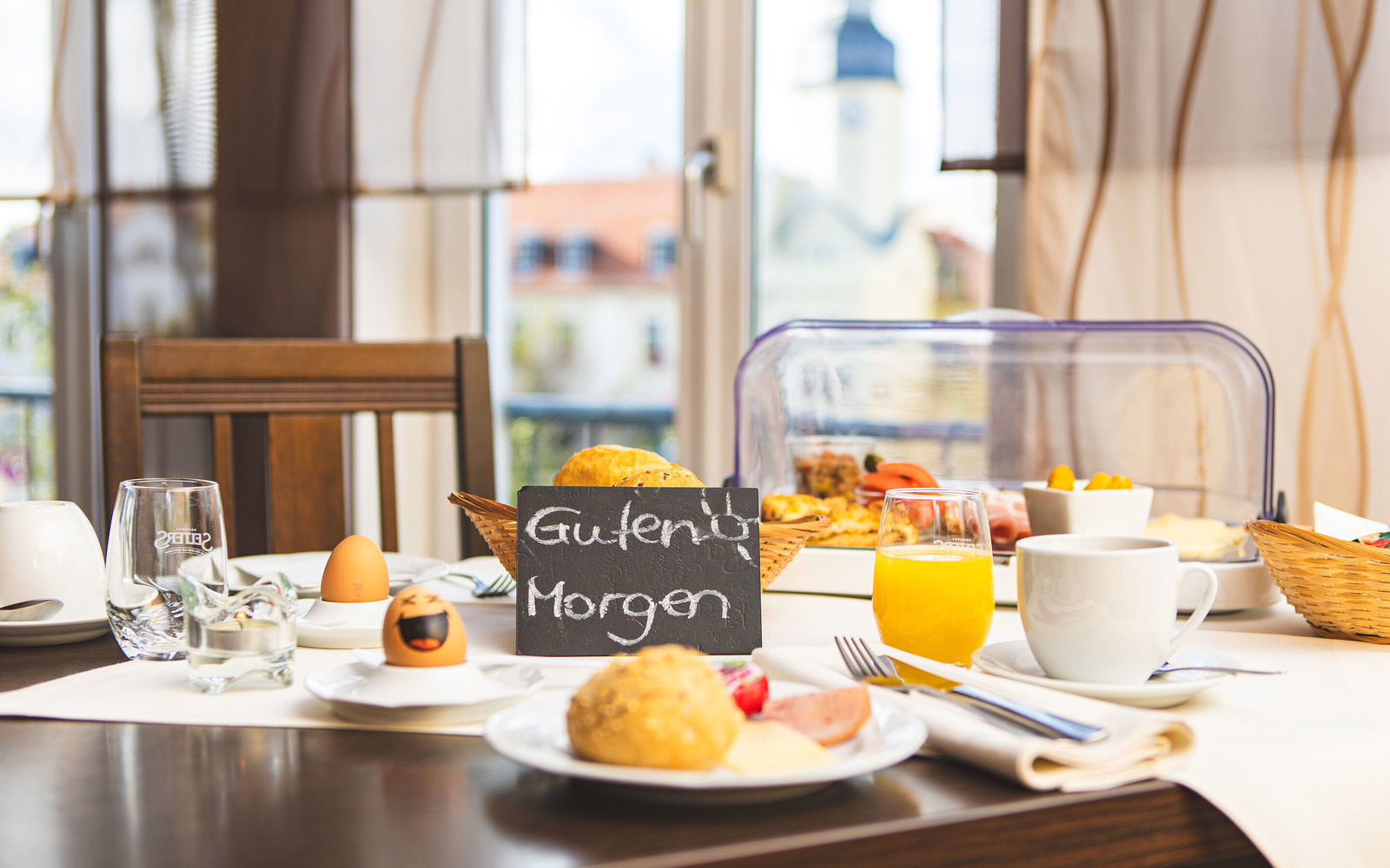 Hotel Stadt Spremberg - Frühstückstisch, Foto: Hotel Stadt Spremberg, Lizenz: Hotel Stadt Spremberg
