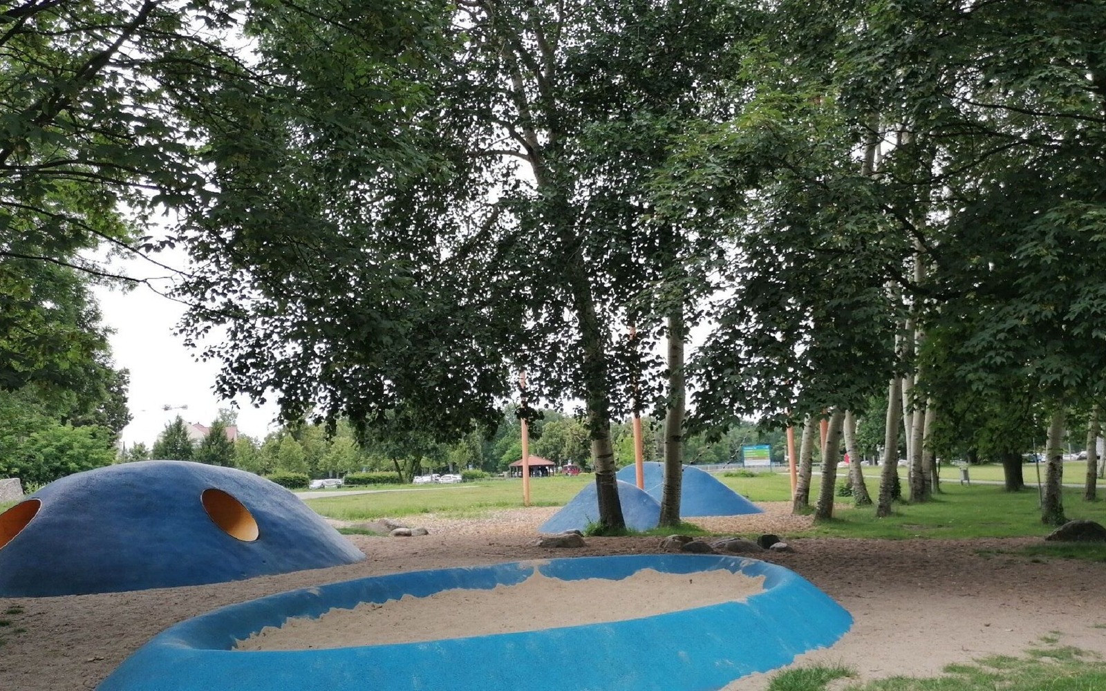 Spielplatz "Spur der Spiele", Foto: Touristinformation Senftenberg, Lizenz: Touristinformation Senftenberg