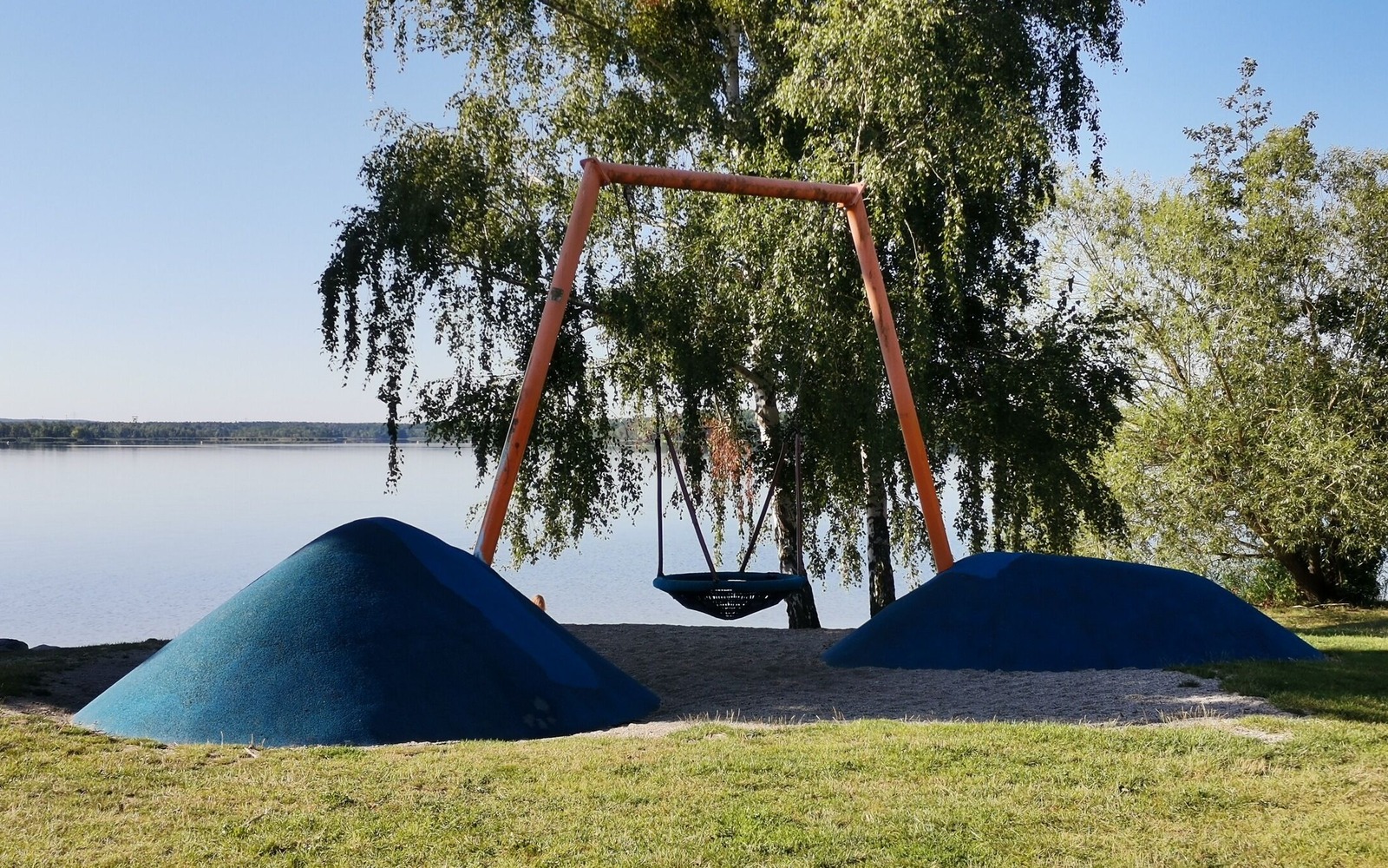 Spielplatz "Spur der Spiele", Foto: Touristinformation Senftenberg, Lizenz: Touristinformation Senftenberg