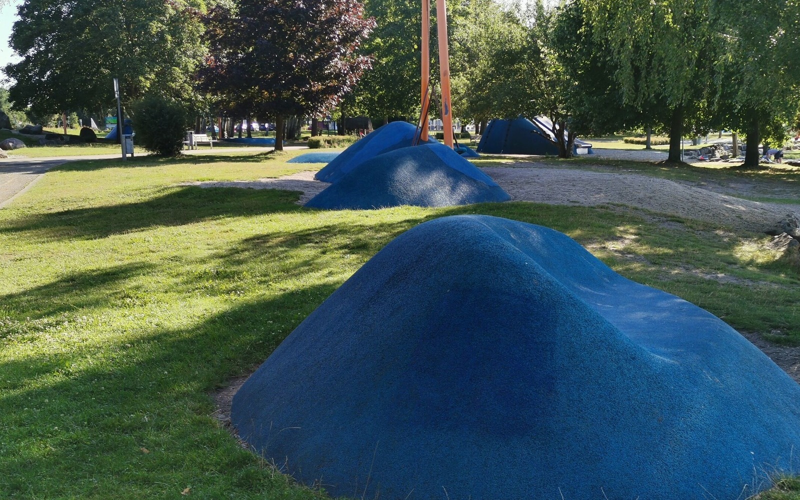 Spielplatz "Spur der Spiele", Foto: Touristinformation Senftenberg, Lizenz: Touristinformation Senftenberg