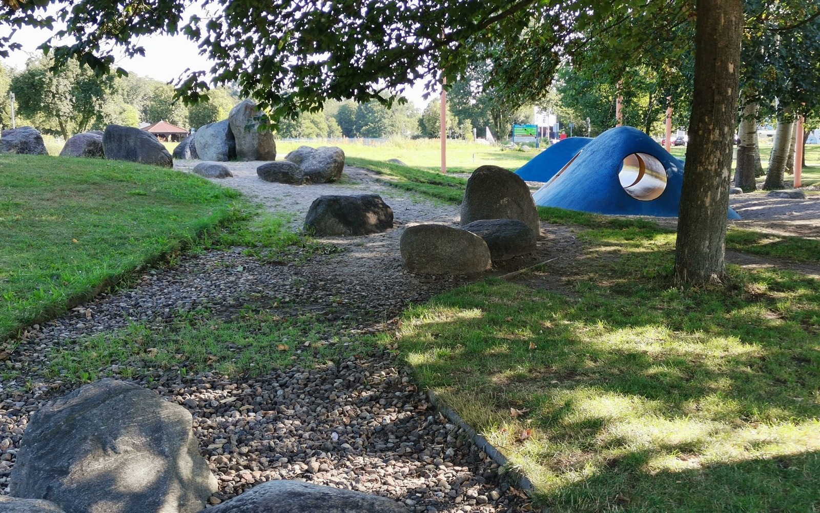 Spielplatz "Spur der Spiele", Foto: Touristinformation Senftenberg, Lizenz: Touristinformation Senftenberg