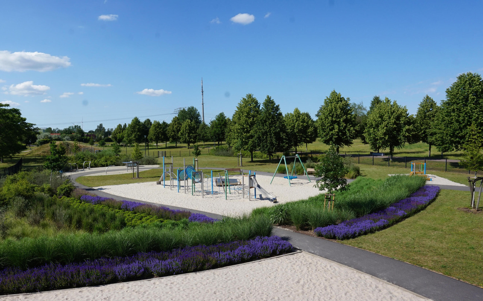 Seespielplatz Großräschen, Foto: Stadt Großräschen